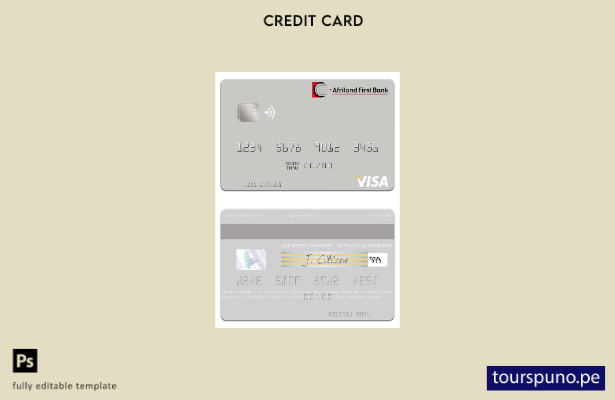 lista para imprimir plantilla de tarjeta de débito visa Santo Tomé y Príncipe Af